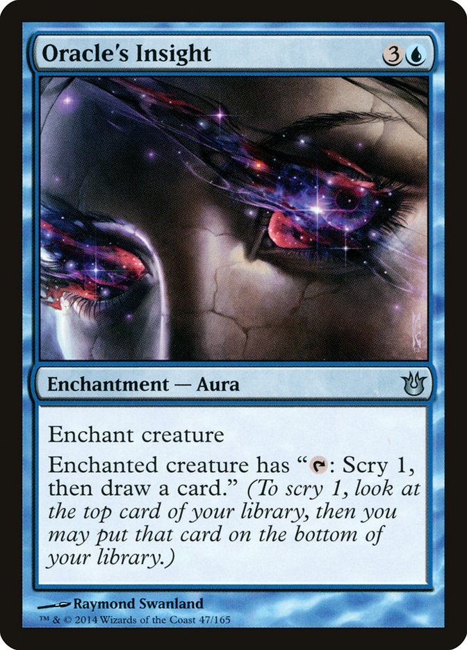 Oracle's Insight [Born of the Gods] MTG Single Magic: The Gathering | Red Claw Gaming