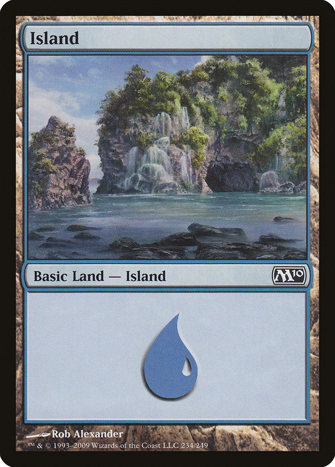 Island (234) [Magic 2010] MTG Single Magic: The Gathering | Red Claw Gaming