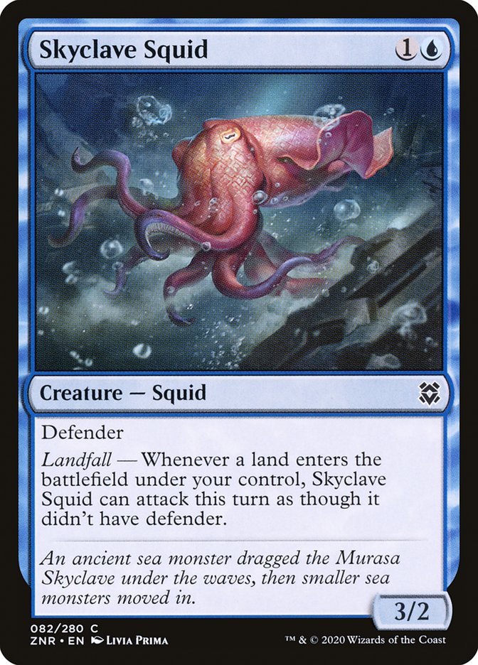 Skyclave Squid [Zendikar Rising] MTG Single Magic: The Gathering | Red Claw Gaming