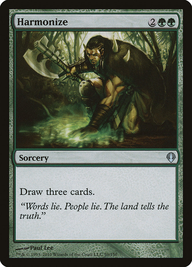 Harmonize [Archenemy] MTG Single Magic: The Gathering | Red Claw Gaming