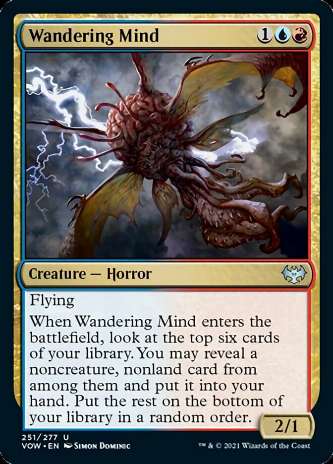 Wandering Mind [Innistrad: Crimson Vow] MTG Single Magic: The Gathering | Red Claw Gaming