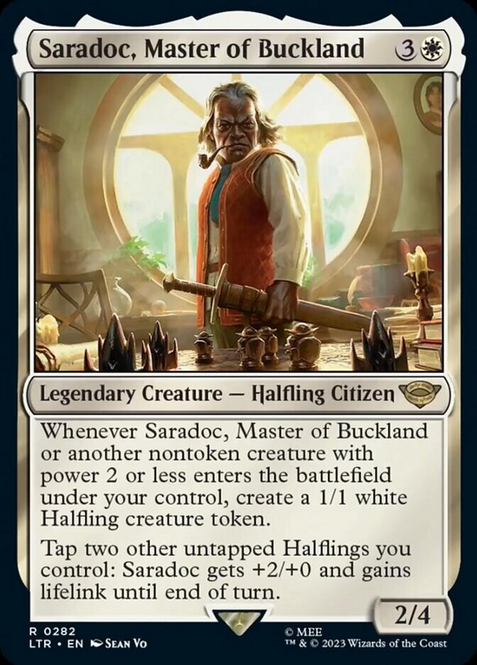 Saradoc, Master of Buckland [The Lord of the Rings: Tales of Middle-Earth] MTG Single Magic: The Gathering | Red Claw Gaming