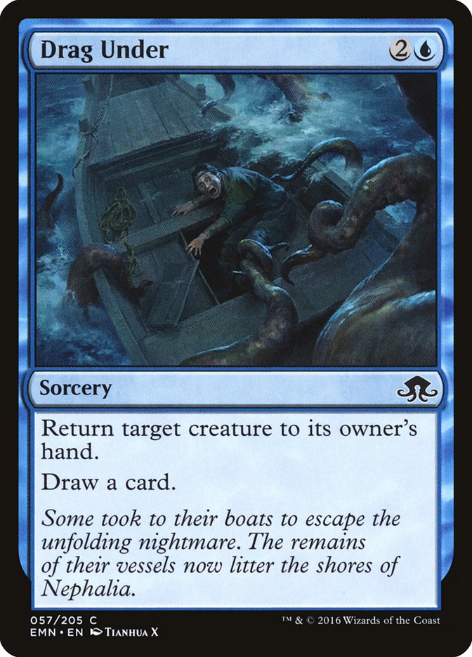 Drag Under [Eldritch Moon] MTG Single Magic: The Gathering | Red Claw Gaming