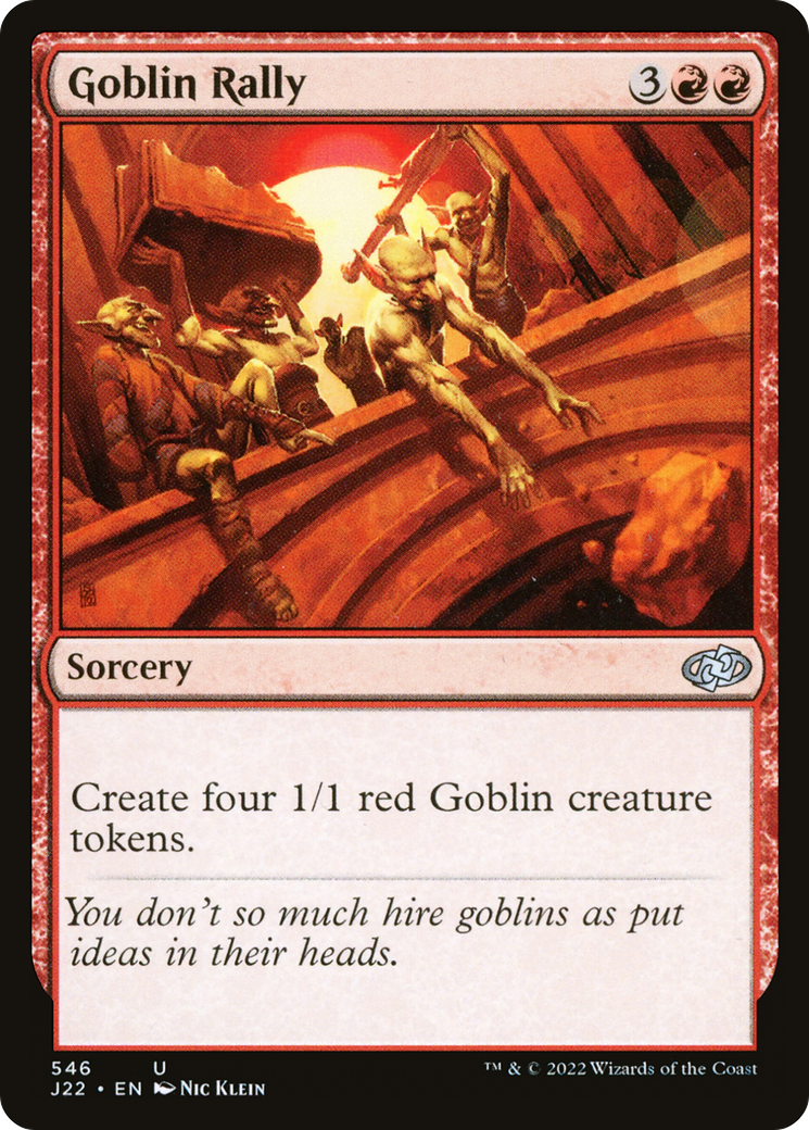 Goblin Rally [Jumpstart 2022] MTG Single Magic: The Gathering | Red Claw Gaming