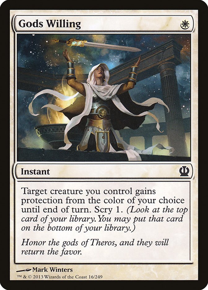 Gods Willing [Theros] MTG Single Magic: The Gathering | Red Claw Gaming