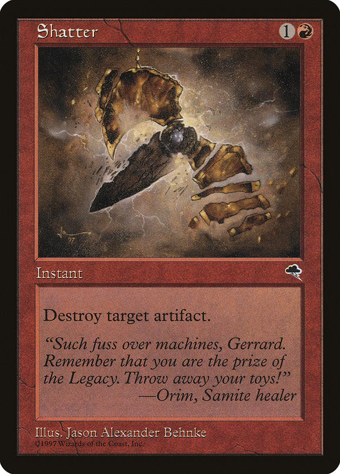 Shatter [Tempest] MTG Single Magic: The Gathering | Red Claw Gaming