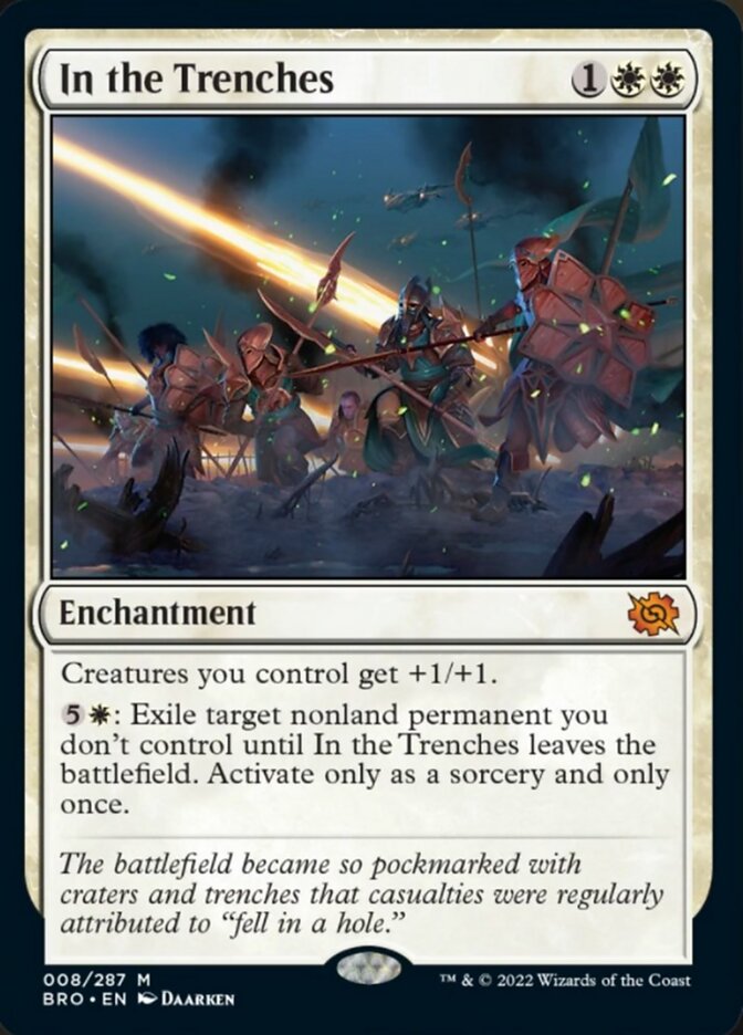 In the Trenches [The Brothers' War] MTG Single Magic: The Gathering | Red Claw Gaming