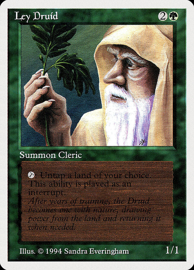 Ley Druid [Summer Magic / Edgar] MTG Single Magic: The Gathering | Red Claw Gaming
