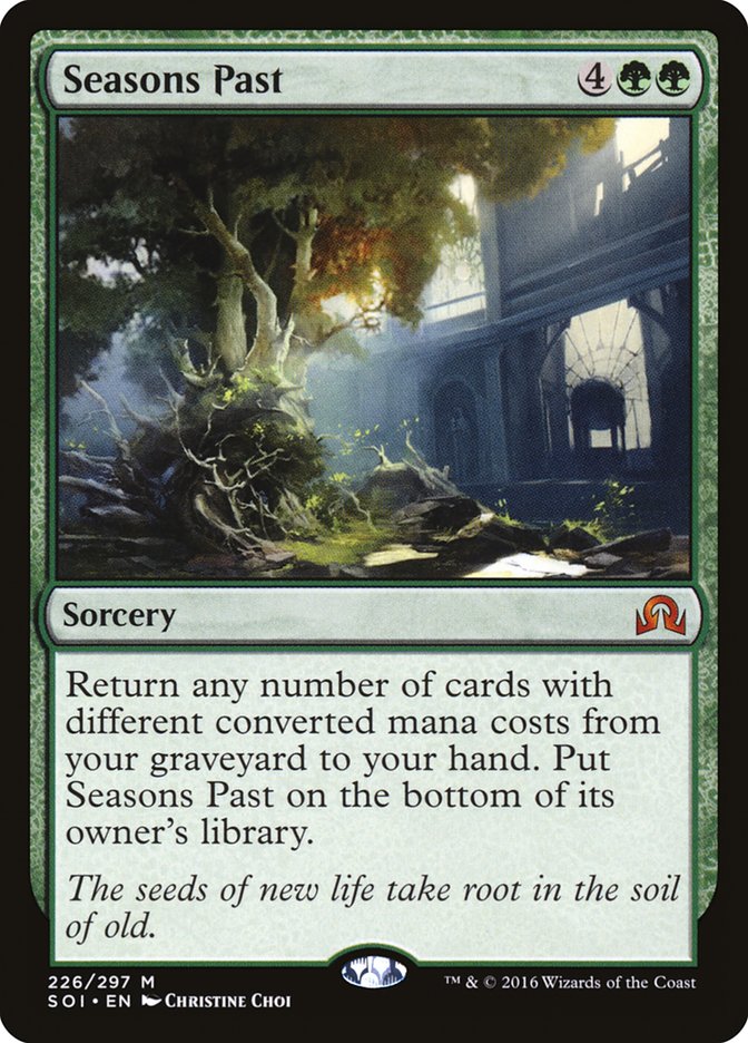 Seasons Past [Shadows over Innistrad] MTG Single Magic: The Gathering | Red Claw Gaming