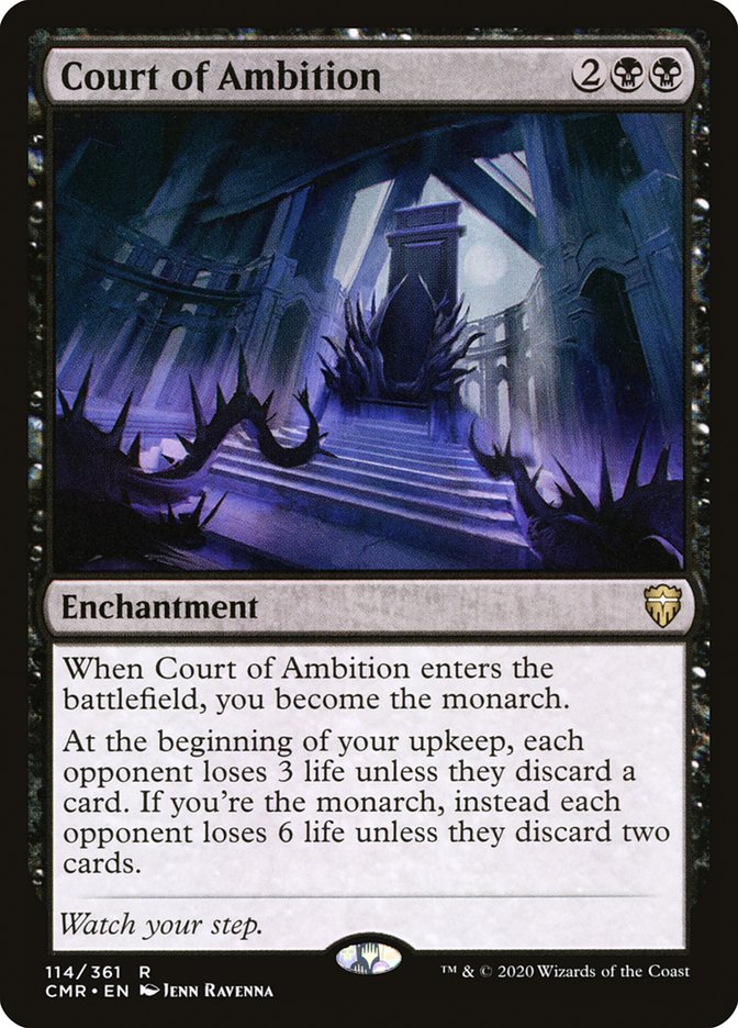 Court of Ambition [Commander Legends] MTG Single Magic: The Gathering | Red Claw Gaming