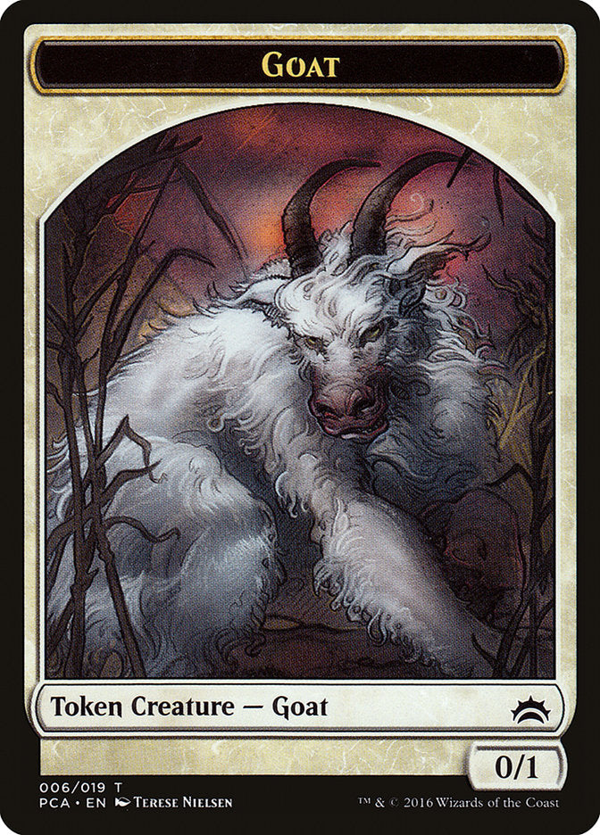 Goat // Insect Double-Sided Token [Planechase Anthology Tokens] MTG Single Magic: The Gathering | Red Claw Gaming