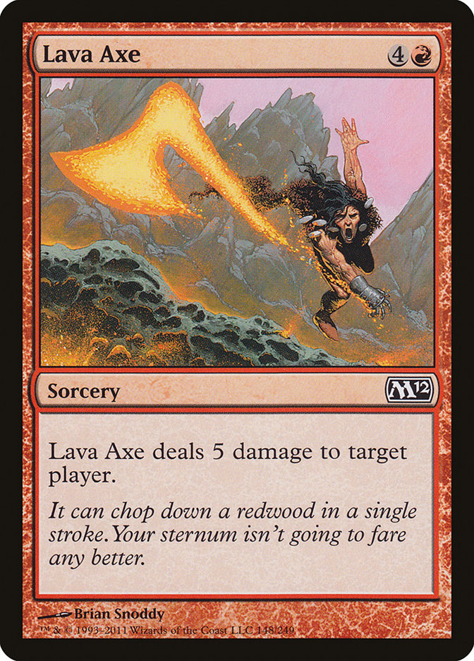 Lava Axe [Magic 2012] MTG Single Magic: The Gathering | Red Claw Gaming