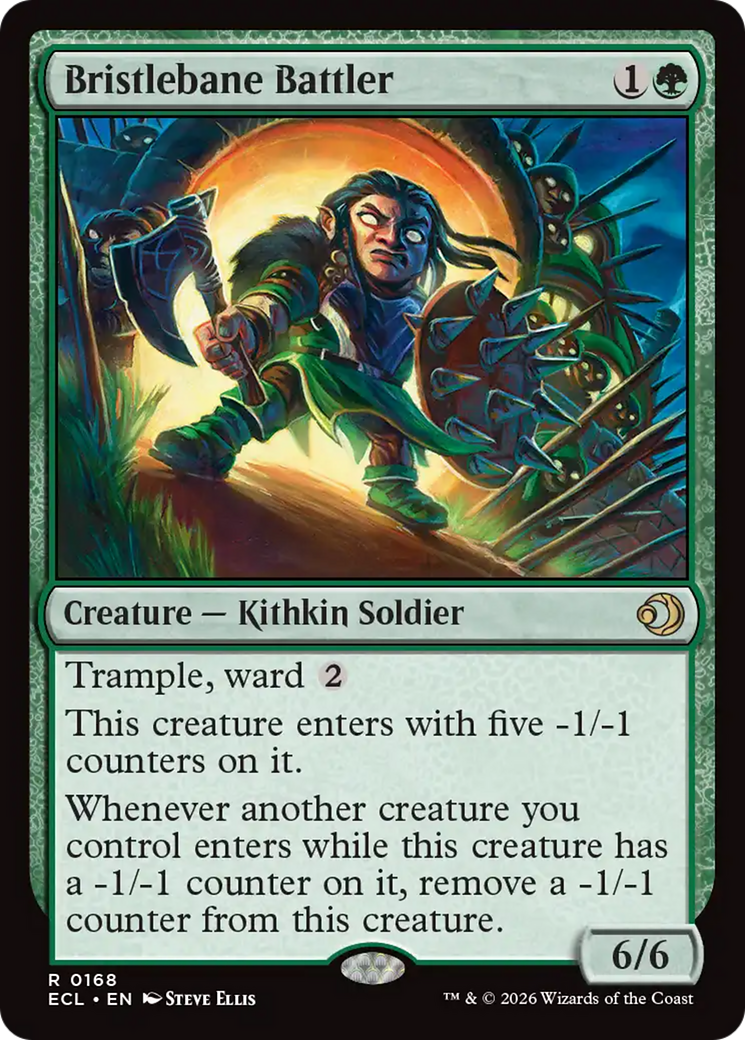 Bristlebane Battler [Lorwyn Eclipsed] MTG Single Magic: The Gathering | Red Claw Gaming