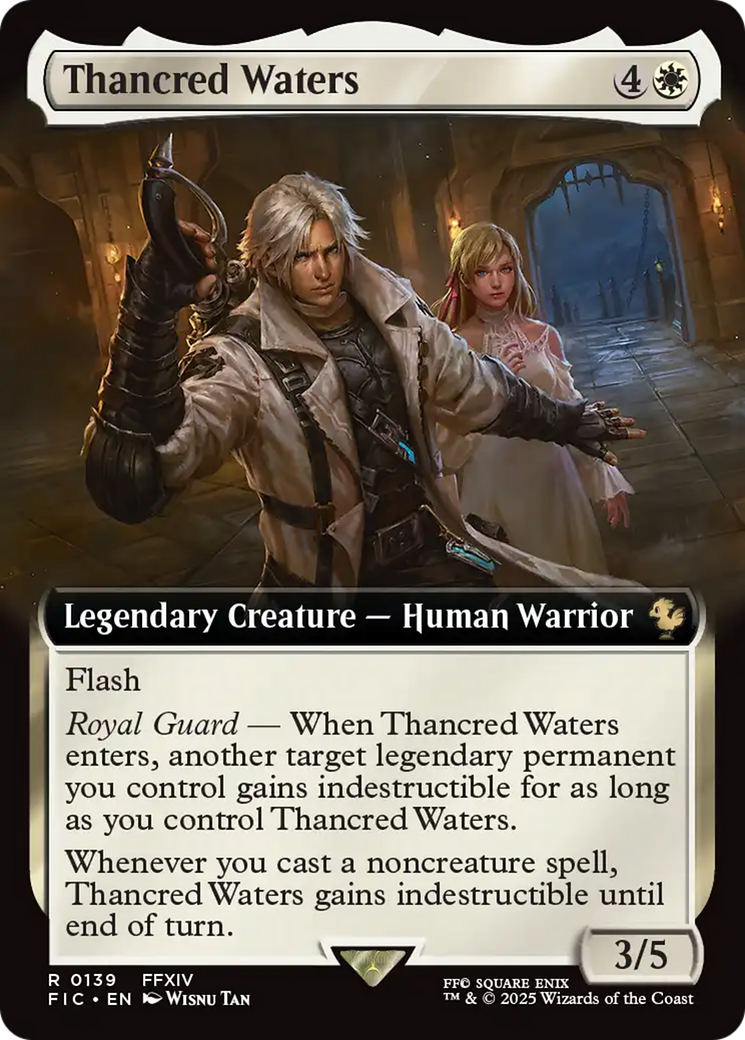 Thancred Waters (Extended Art) [FINAL FANTASY Commander] MTG Single Magic: The Gathering | Red Claw Gaming