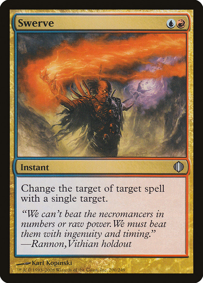 Swerve [Shards of Alara] MTG Single Magic: The Gathering | Red Claw Gaming