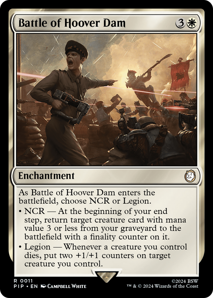 Battle of Hoover Dam [Fallout] MTG Single Magic: The Gathering    | Red Claw Gaming