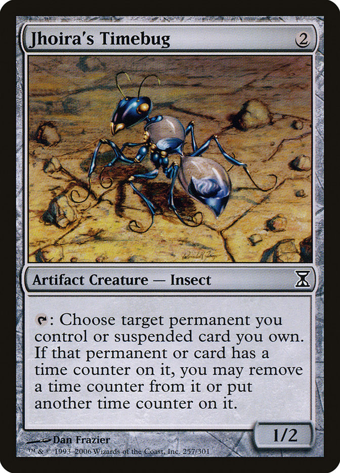 Jhoira's Timebug [Time Spiral] MTG Single Magic: The Gathering | Red Claw Gaming