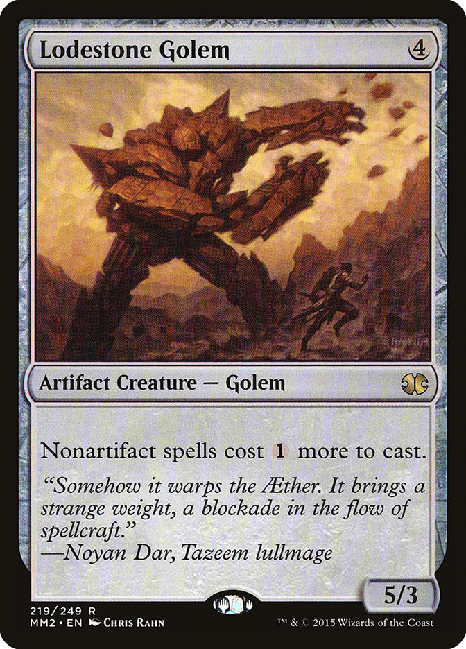 Lodestone Golem [Modern Masters 2015] MTG Single Magic: The Gathering | Red Claw Gaming