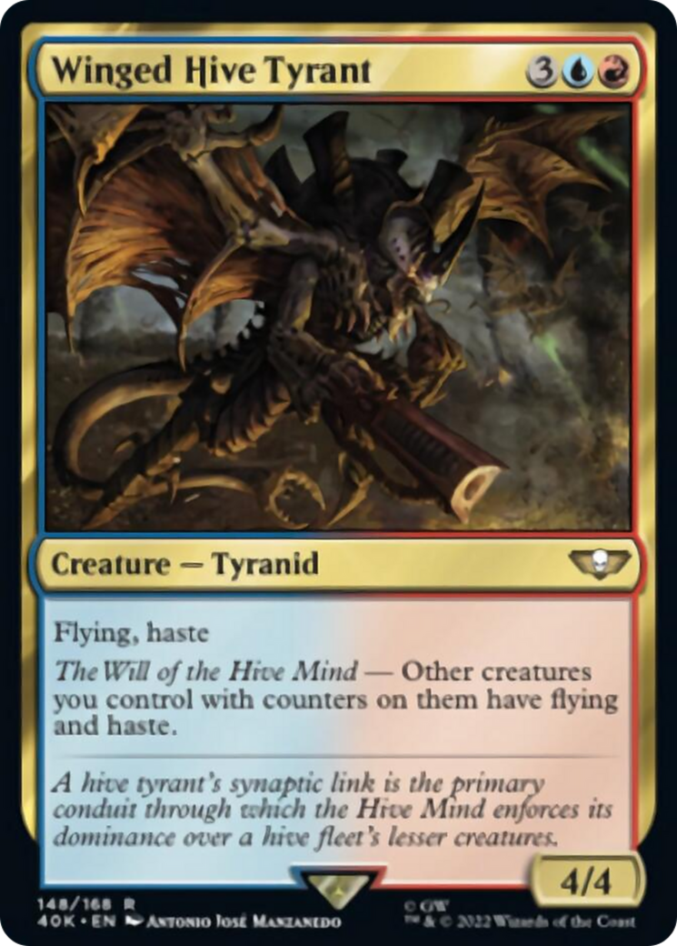 Winged Hive Tyrant [Warhammer 40,000] MTG Single Magic: The Gathering | Red Claw Gaming