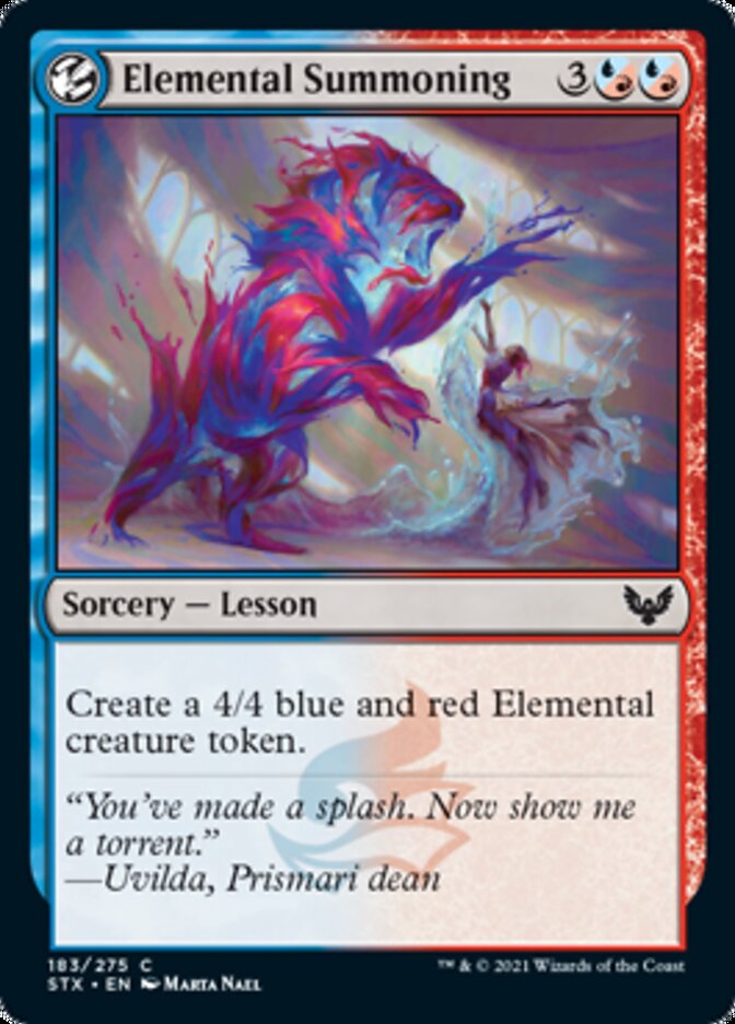 Elemental Summoning [Strixhaven: School of Mages] MTG Single Magic: The Gathering | Red Claw Gaming