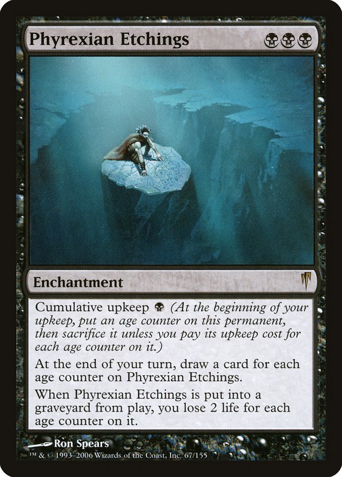 Phyrexian Etchings [Coldsnap] MTG Single Magic: The Gathering | Red Claw Gaming
