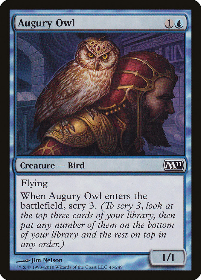 Augury Owl [Magic 2011] MTG Single Magic: The Gathering | Red Claw Gaming