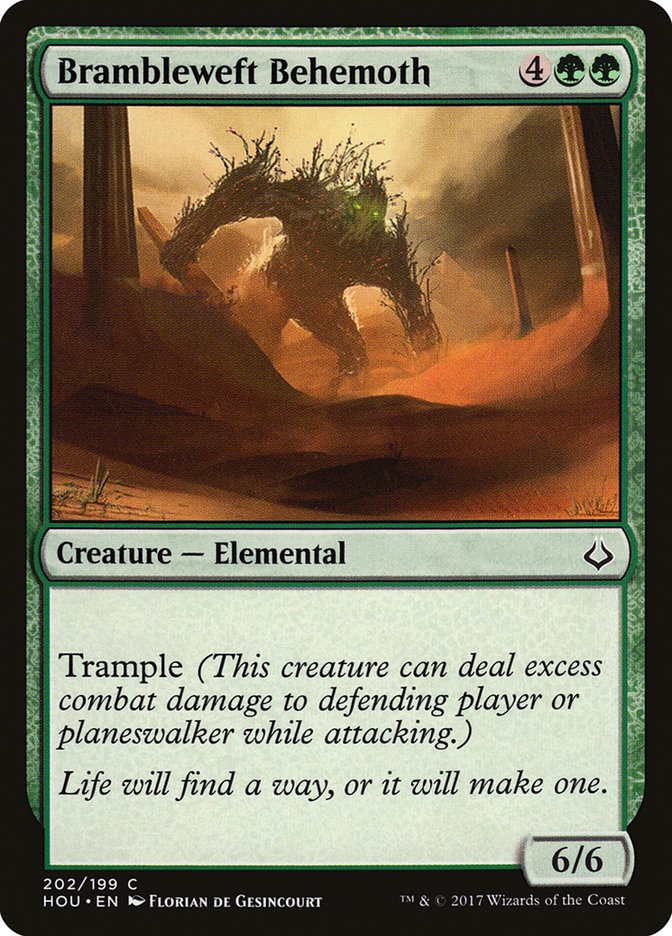 Brambleweft Behemoth [Hour of Devastation] MTG Single Magic: The Gathering | Red Claw Gaming