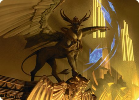 Raffine, Scheming Seer Art Card [Streets of New Capenna Art Series] MTG Single Magic: The Gathering | Red Claw Gaming