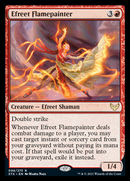 Efreet Flamepainter [Strixhaven: School of Mages] MTG Single Magic: The Gathering | Red Claw Gaming