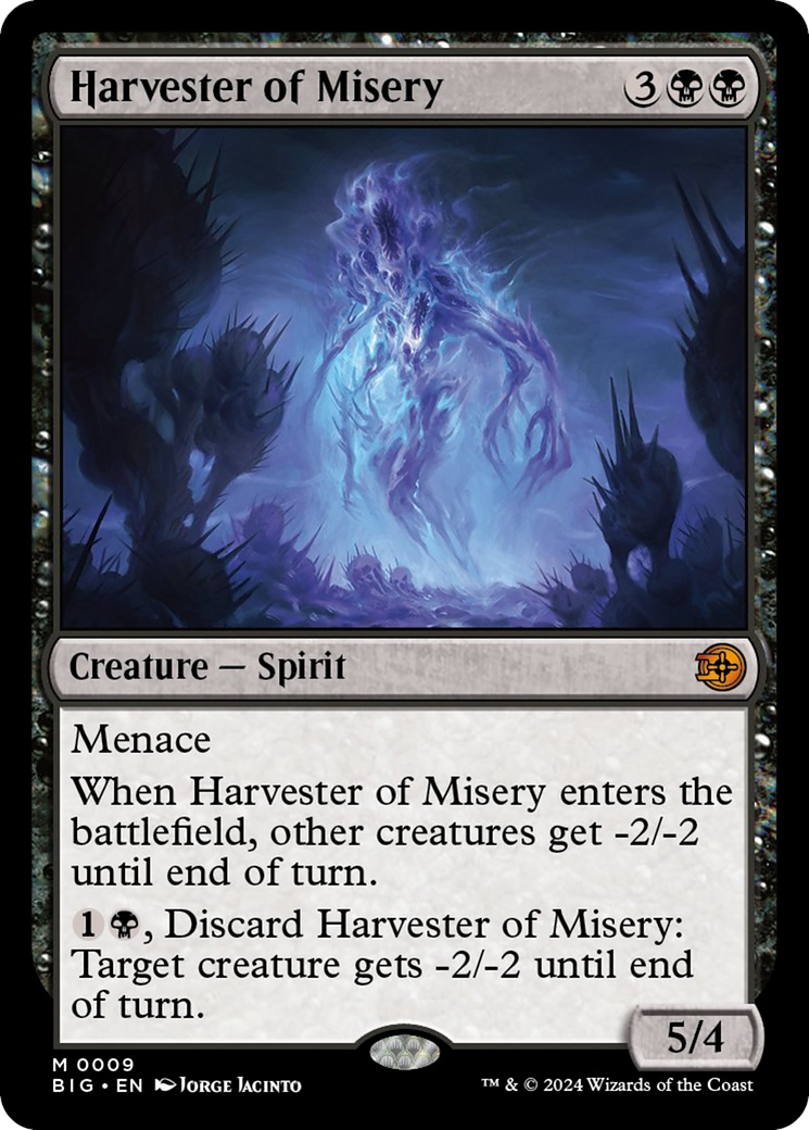 Harvester of Misery [Outlaws of Thunder Junction: The Big Score] MTG Single Magic: The Gathering    | Red Claw Gaming