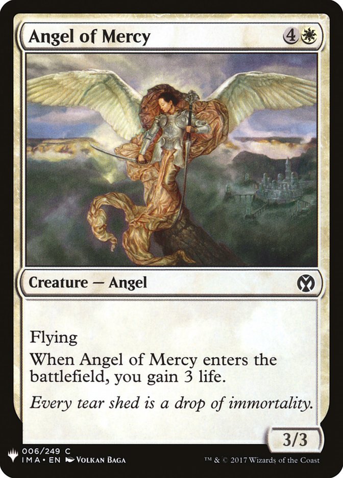 Angel of Mercy [Mystery Booster] MTG Single Magic: The Gathering | Red Claw Gaming