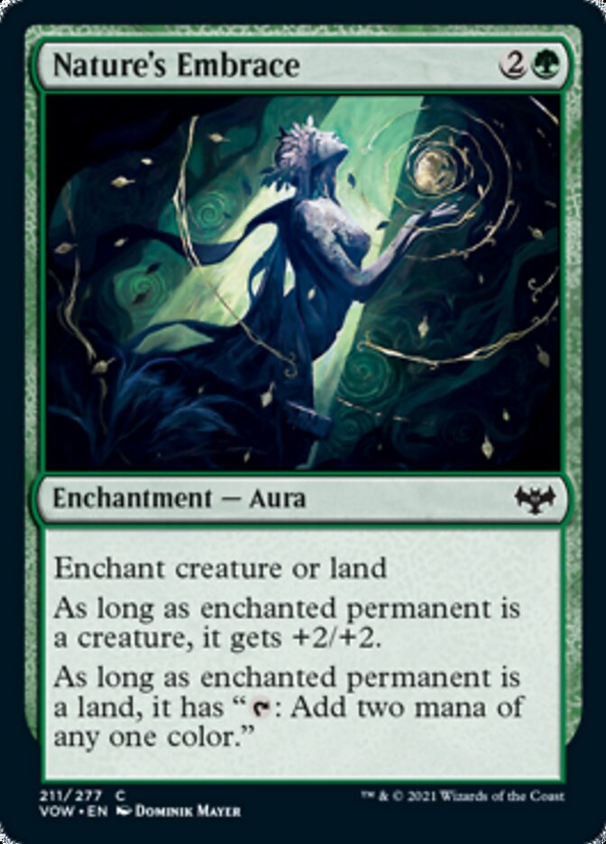 Nature's Embrace [Innistrad: Crimson Vow] MTG Single Magic: The Gathering | Red Claw Gaming