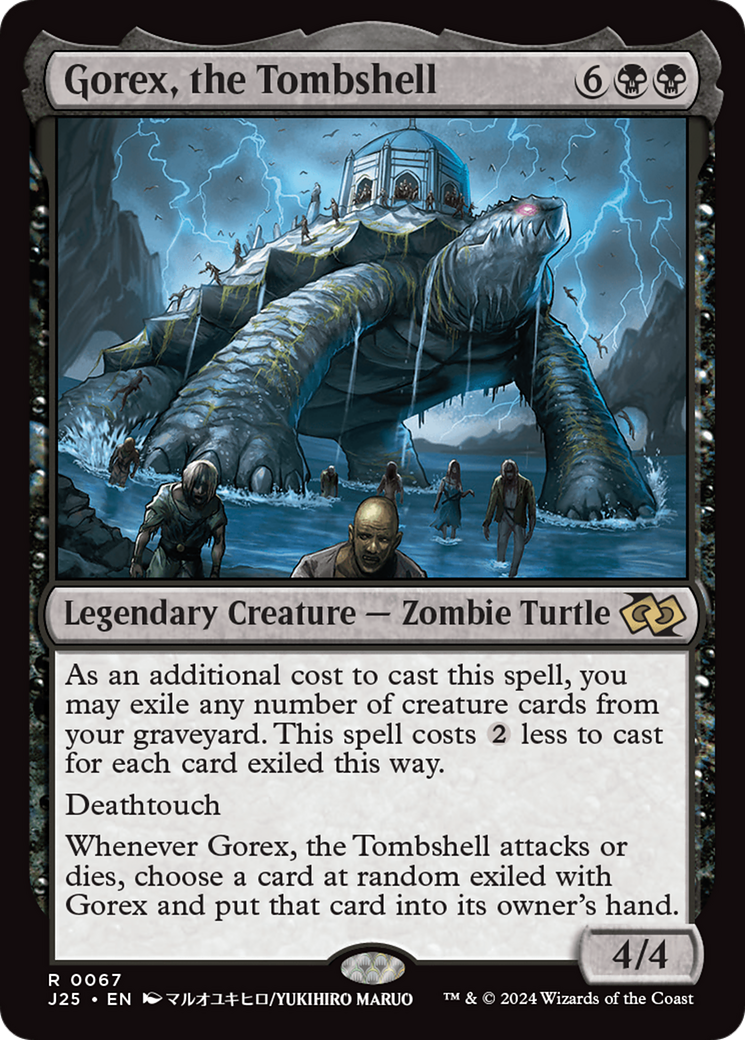 Gorex, the Tombshell (Anime) [Foundations Jumpstart] MTG Single Magic: The Gathering | Red Claw Gaming