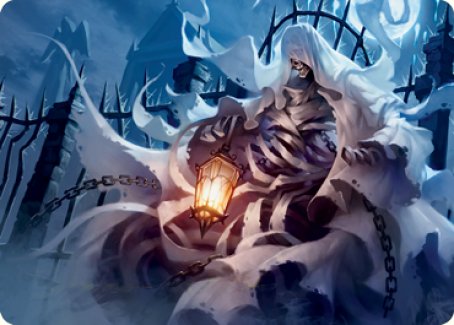 Cemetery Illuminator Art Card [Innistrad: Crimson Vow Art Series] MTG Single Magic: The Gathering | Red Claw Gaming