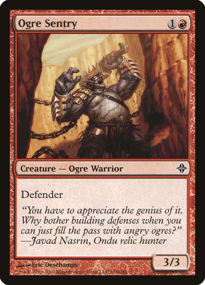 Ogre Sentry [Rise of the Eldrazi] MTG Single Magic: The Gathering | Red Claw Gaming