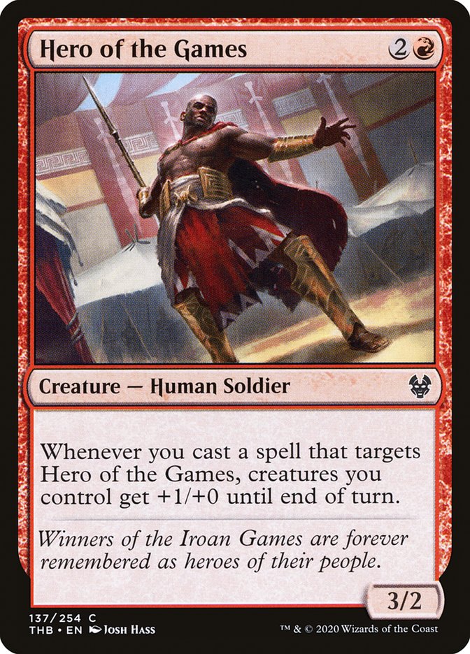 Hero of the Games [Theros Beyond Death] MTG Single Magic: The Gathering | Red Claw Gaming