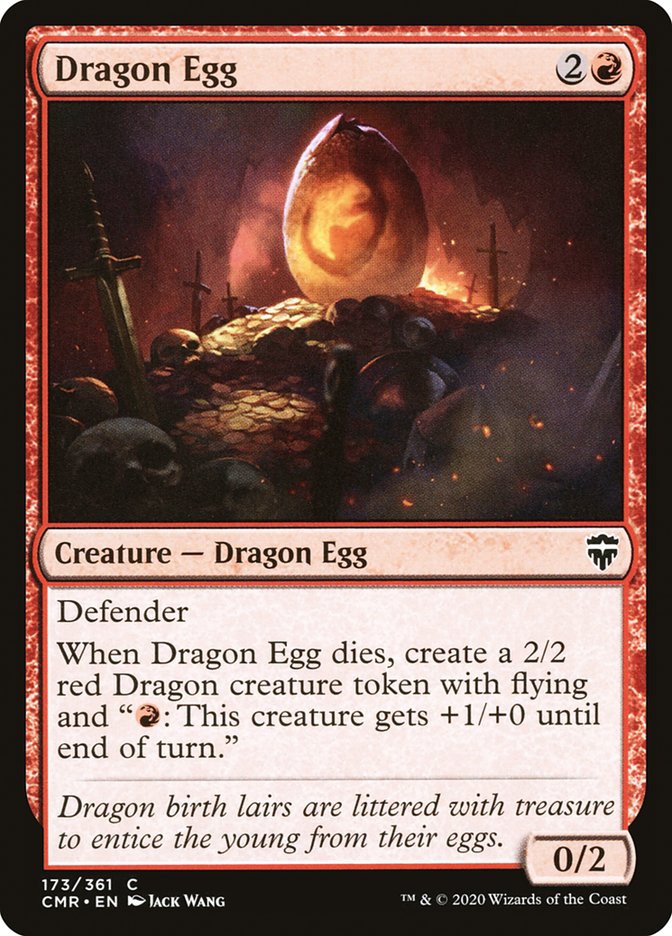 Dragon Egg [Commander Legends] MTG Single Magic: The Gathering | Red Claw Gaming
