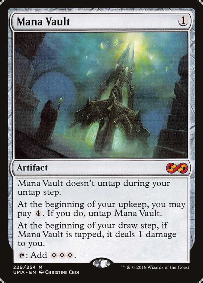 Mana Vault [Ultimate Masters] MTG Single Magic: The Gathering | Red Claw Gaming