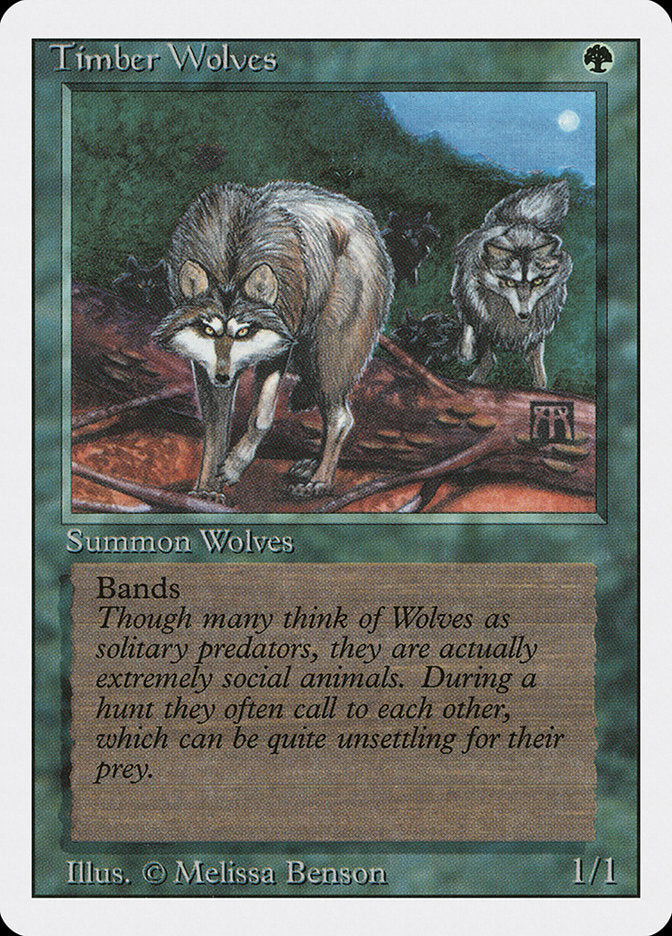 Timber Wolves [Revised Edition] MTG Single Magic: The Gathering | Red Claw Gaming