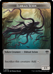 Eldrazi Scion // Drake Double-Sided Token [Commander Masters Tokens] MTG Single Magic: The Gathering | Red Claw Gaming