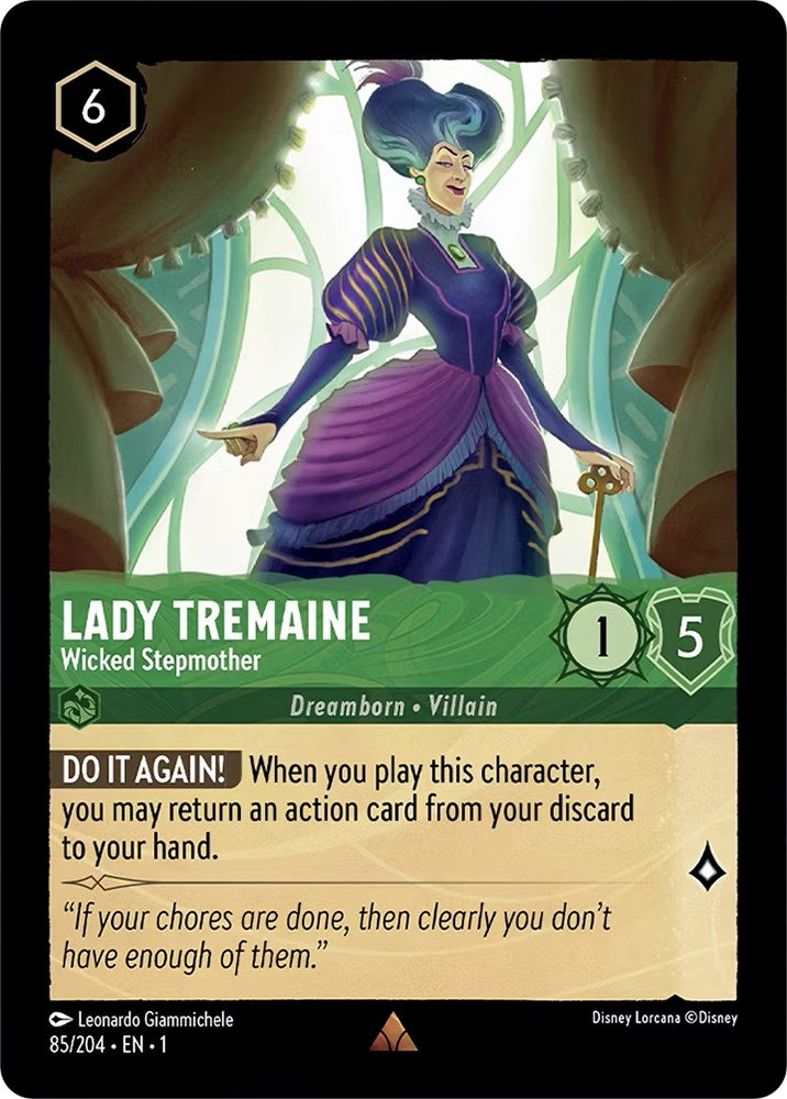 Lady Tremaine - Wicked Stepmother (85/204) [The First Chapter] Lorcana Single Disney | Red Claw Gaming