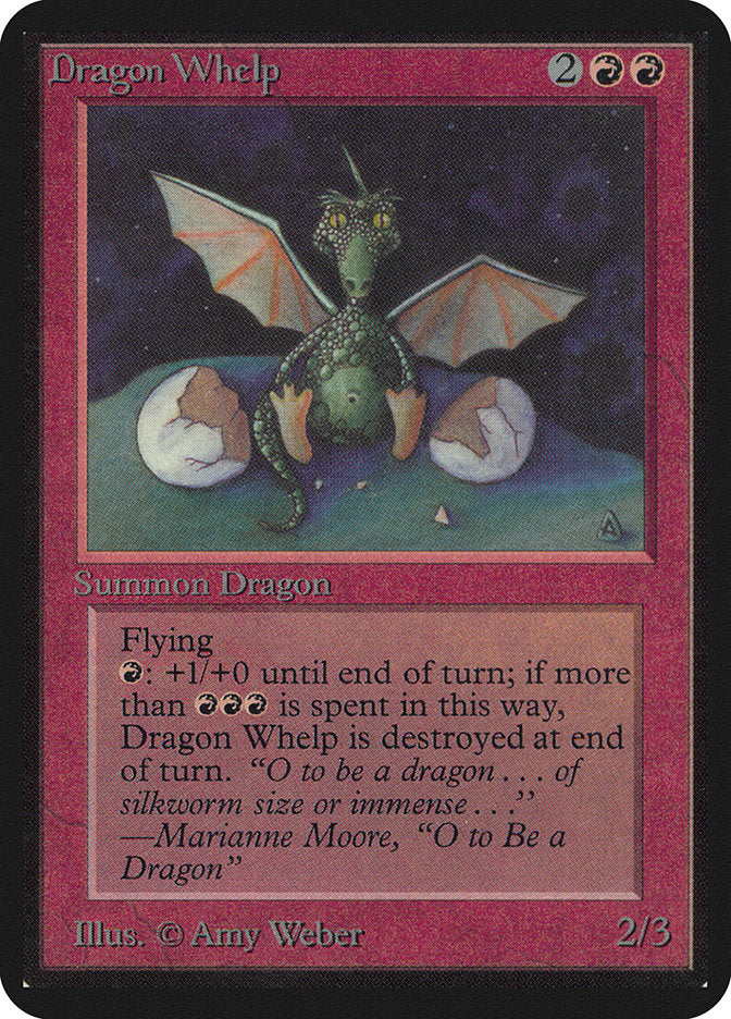 Dragon Whelp [Alpha Edition] MTG Single Magic: The Gathering | Red Claw Gaming