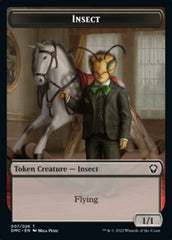 Phyrexian // Insect Double-Sided Token [Dominaria United Tokens] MTG Single Magic: The Gathering | Red Claw Gaming