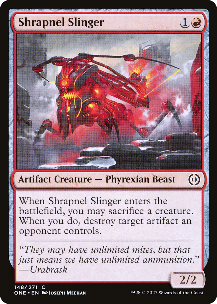 Shrapnel Slinger [Phyrexia: All Will Be One] MTG Single Magic: The Gathering | Red Claw Gaming