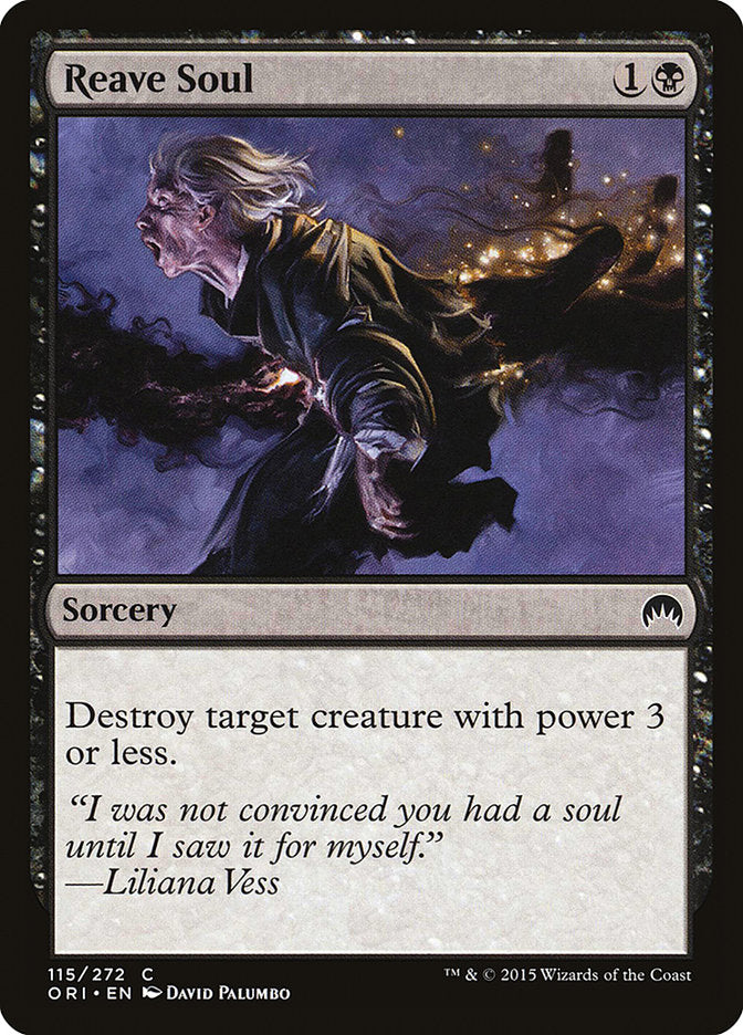 Reave Soul [Magic Origins] MTG Single Magic: The Gathering | Red Claw Gaming