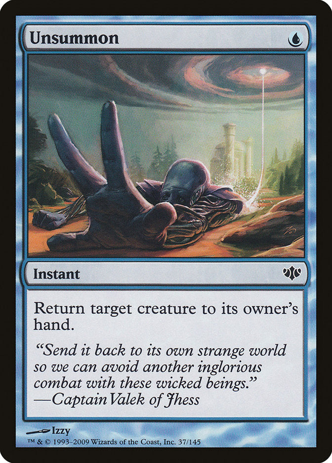 Unsummon [Conflux] MTG Single Magic: The Gathering | Red Claw Gaming