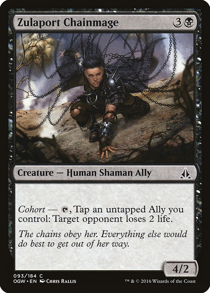Zulaport Chainmage [Oath of the Gatewatch] MTG Single Magic: The Gathering | Red Claw Gaming