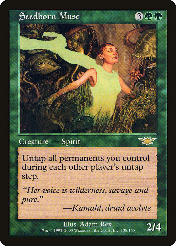 Seedborn Muse [Legions] MTG Single Magic: The Gathering | Red Claw Gaming
