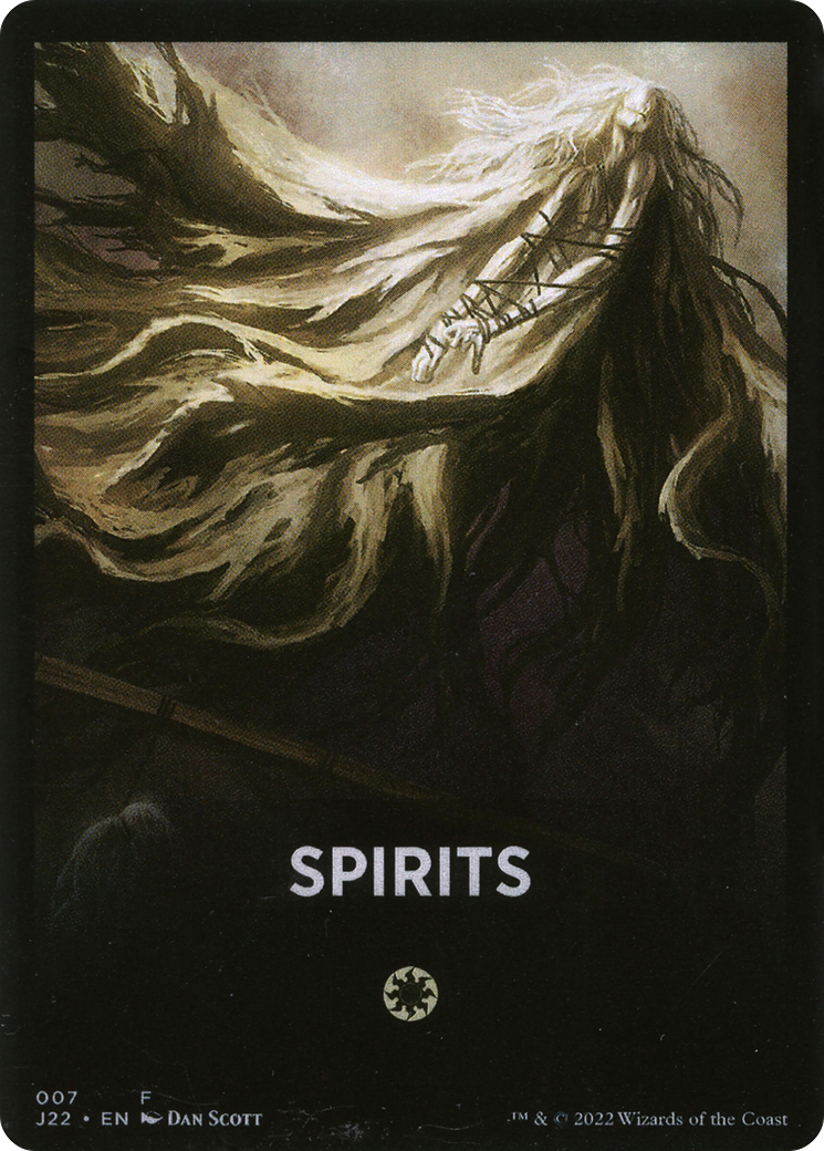 Spirits Theme Card [Jumpstart 2022 Front Cards] MTG Single Magic: The Gathering | Red Claw Gaming