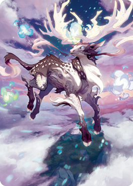 Hinata, Dawn-Crowned Art Card [Kamigawa: Neon Dynasty Art Series] MTG Single Magic: The Gathering | Red Claw Gaming
